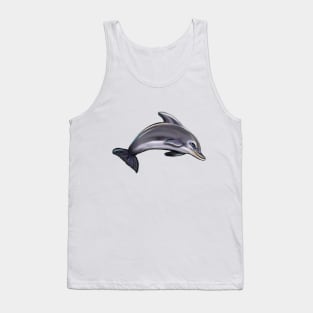 Cute dolphin. Playful Dolphins Tank Top